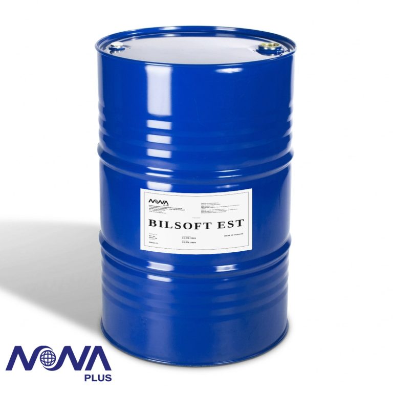 Esterquat fabric softener concentrate (BILSOFT EST) in a steel drum