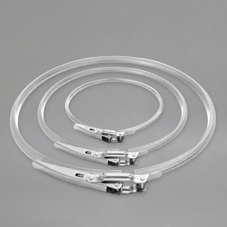 Metal lever locking ring closure for drums — Nova Plus