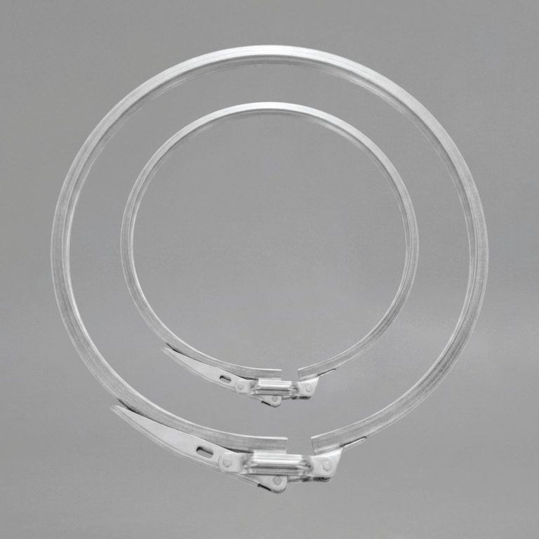 Metal lever locking ring closure for drums — view 2 — Nova Plus